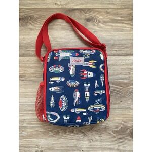 Cath Kids  Cath‎ Kidston London Blast Off Lunch Bag Space Ships Flying Saucers